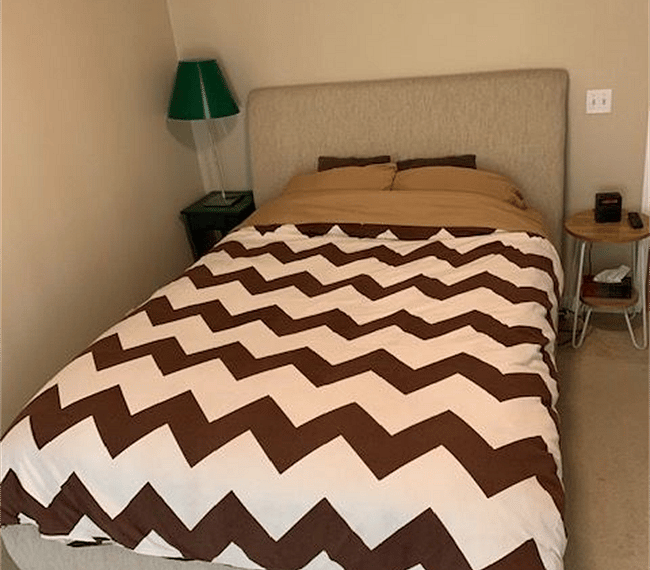 Bedroom #1 with Queen size bed