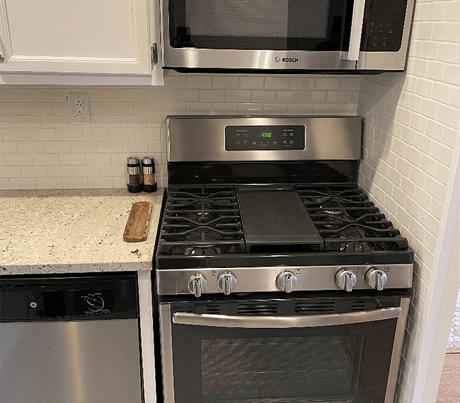 Stainless steel appliances