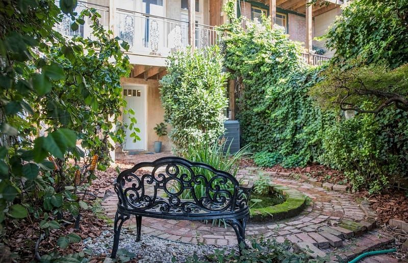 Garden with Pond