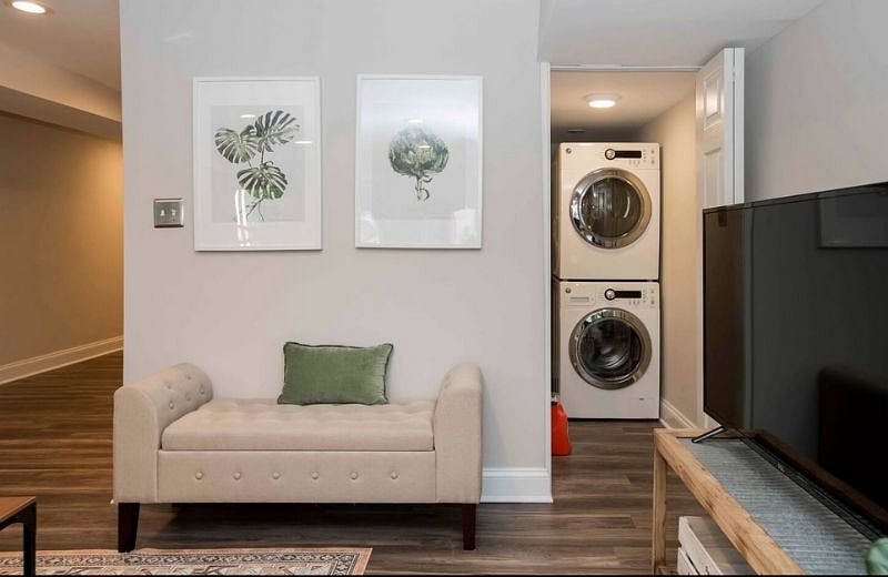 Washer and Dryer is in the unit!