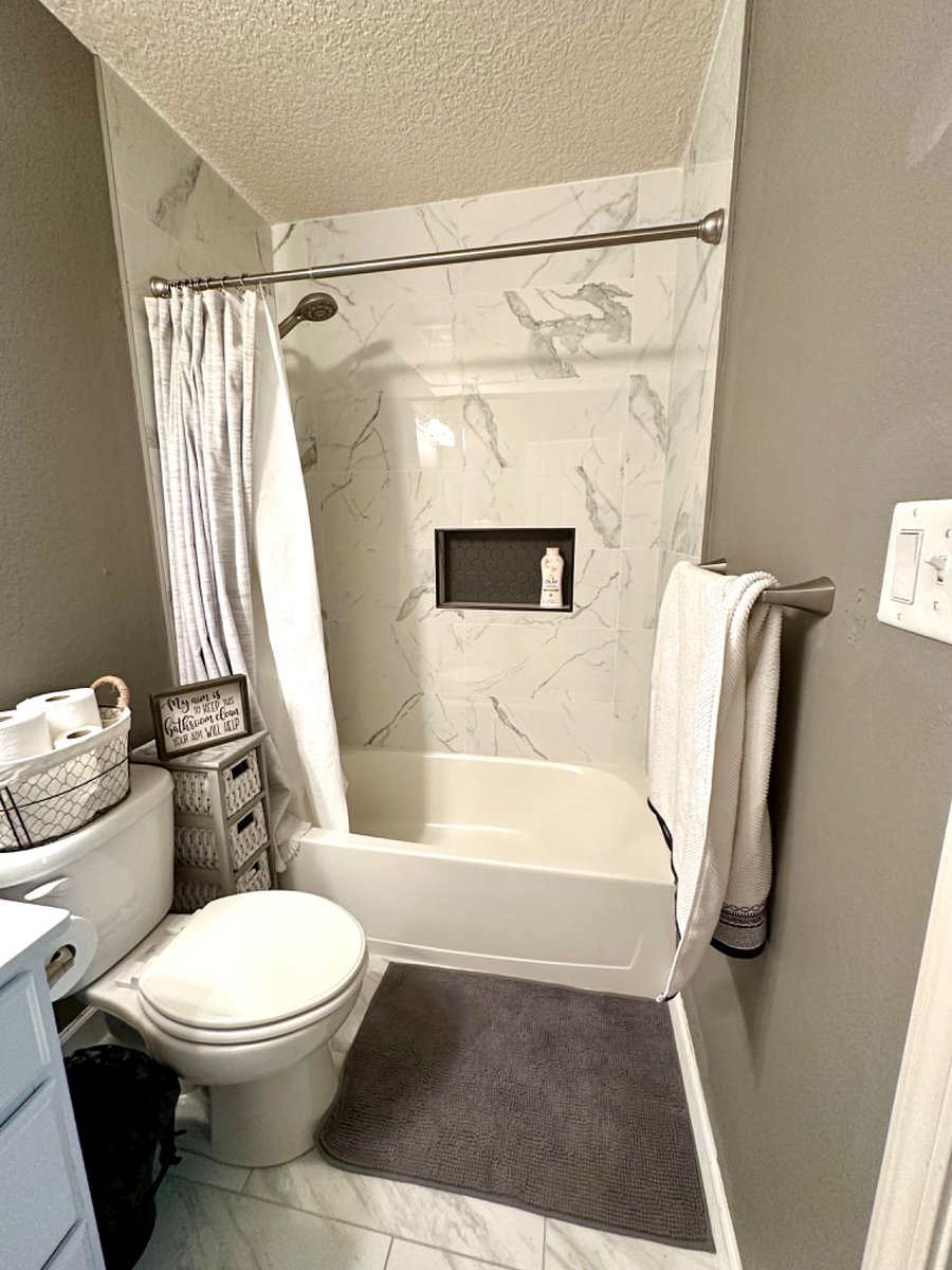 Master bathroom