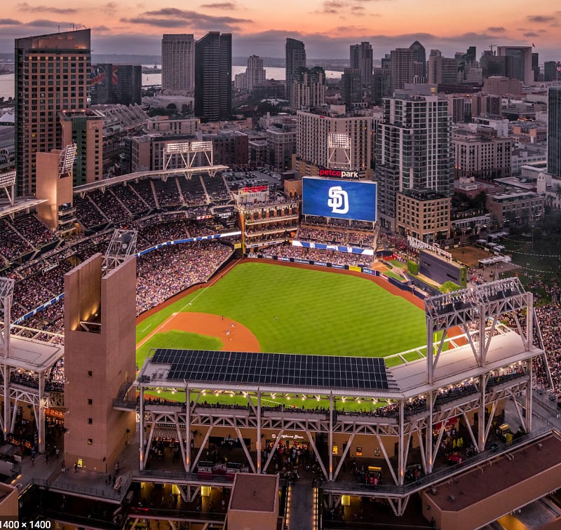 Petco Stadium is walking distance and on the same street as condo.  Enjoy sporting events and concerts!