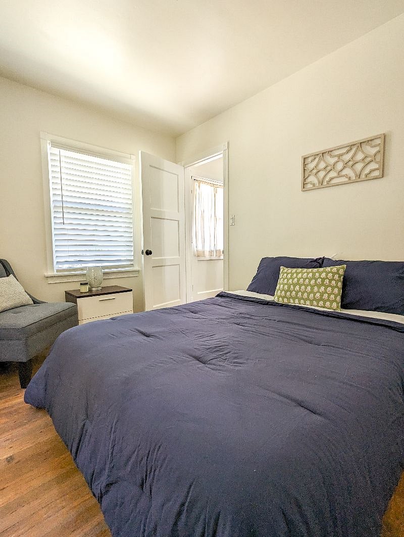 Full sized bedroom.