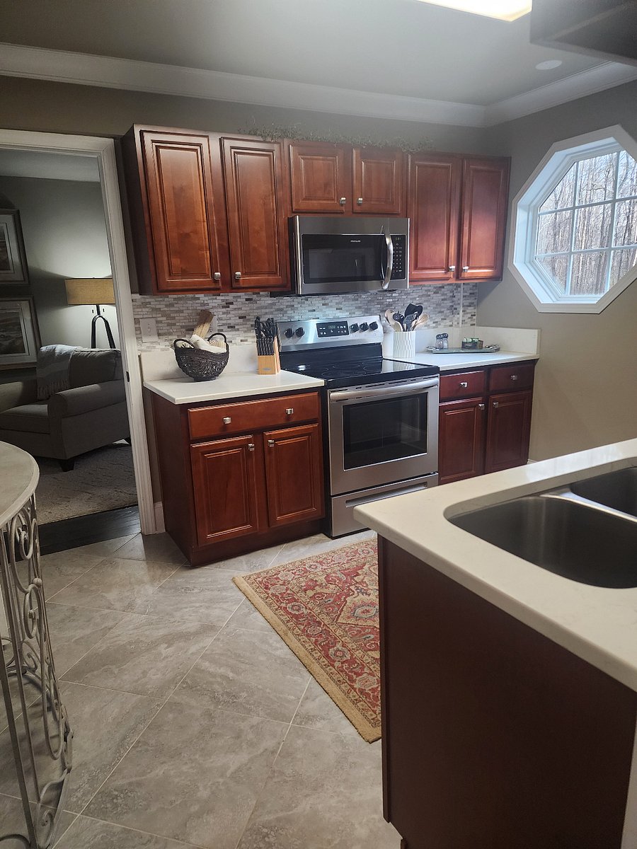 Large fully equipped kitchen