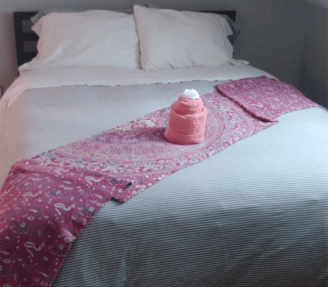 My cleaning lady is very detailed! 
