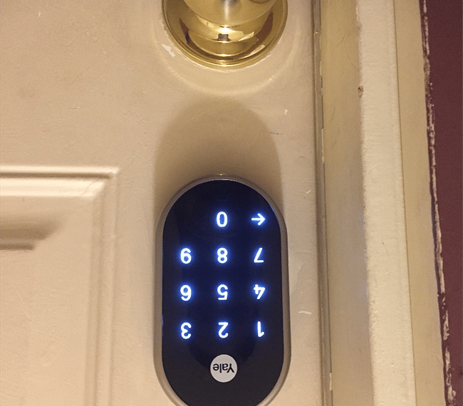 Lock pad, code only directly into the apt