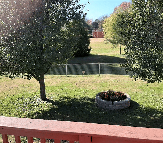 Beautiful backyard, with ample sitting for you to enjoy the outdoors at an end of a busy day