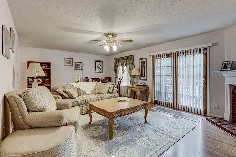 Comfortable sofa and oversize chair to relax