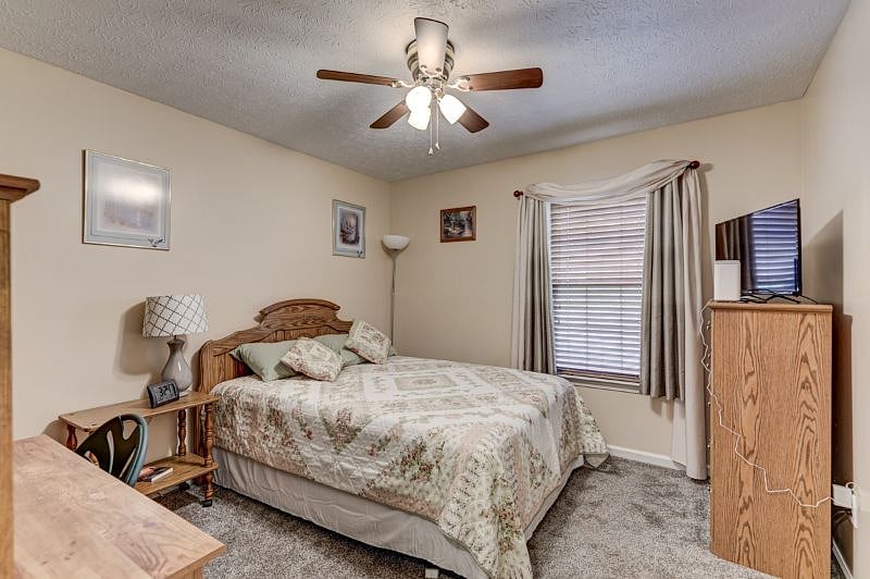 Bedroom #2 comes with queen size bed, extra sheets, hangers, desk, chest of drawers and bookcase as well as a flat screen TV