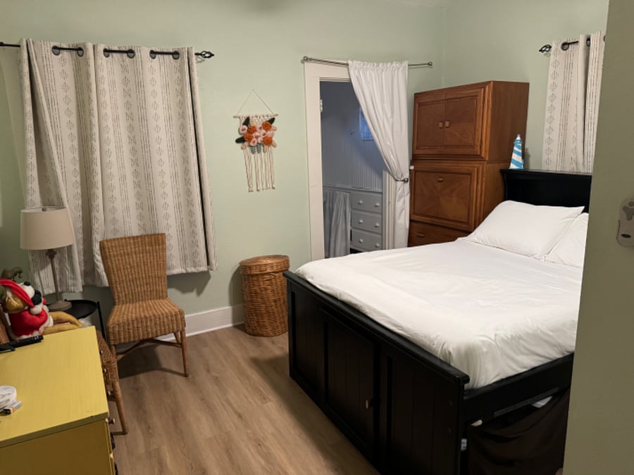 Bedroom #2 with bathroom and shower
