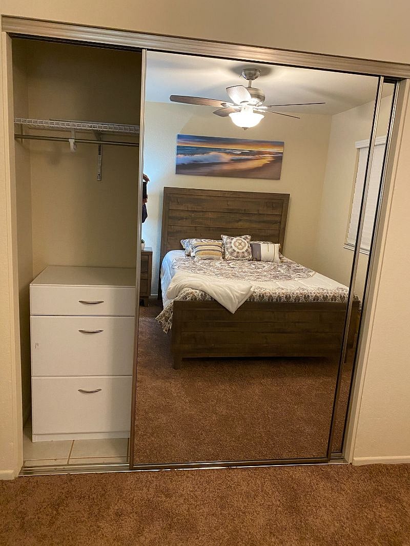 Bedroom 1 with closet