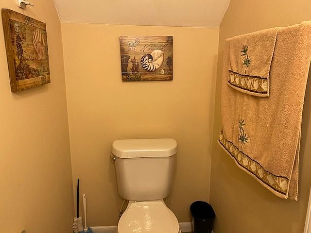 Half Bath downstairs.