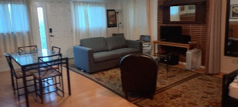 Living room with new Sofabed (sleeps 2)