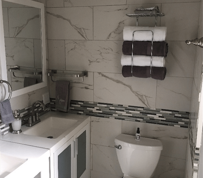 Master bathroom