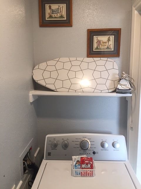 Laundry Room with Kenmore Washer