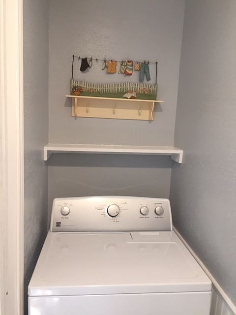 Laundry Room with Kenmore Dryer