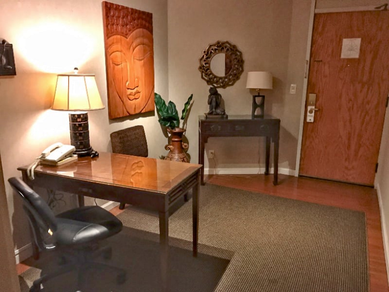 A quiet & serene place to study & work.