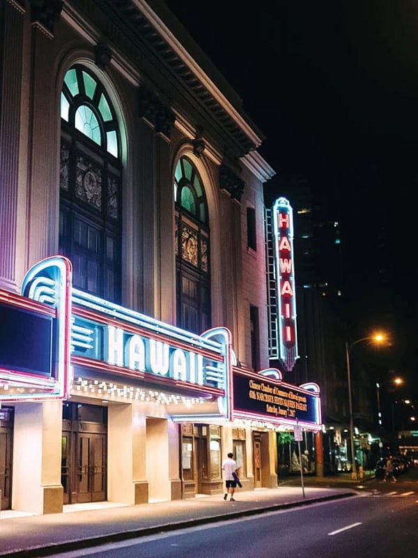 Historic Hawaii Theatre is only 3 blocks away.