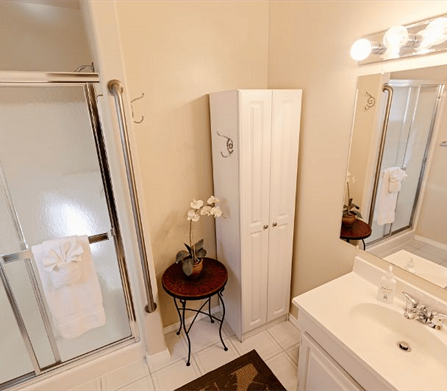 Master Bath with shower only