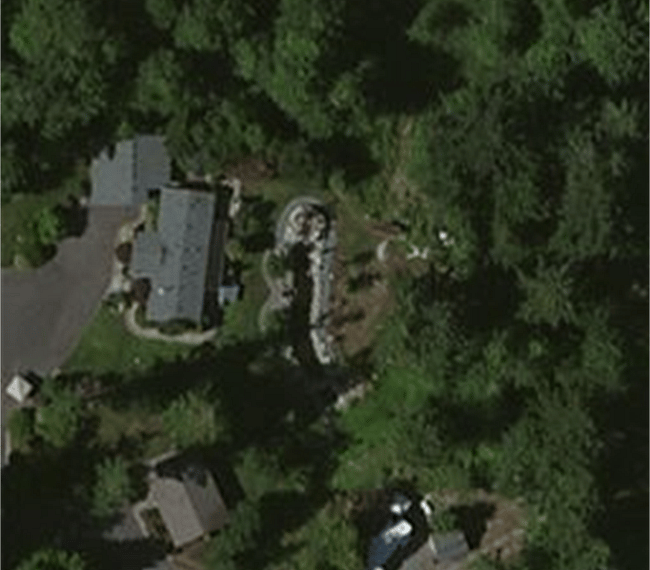 Aerial View of the Property