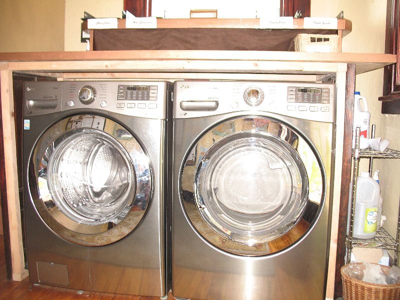 Washer and dryer - shared for the building