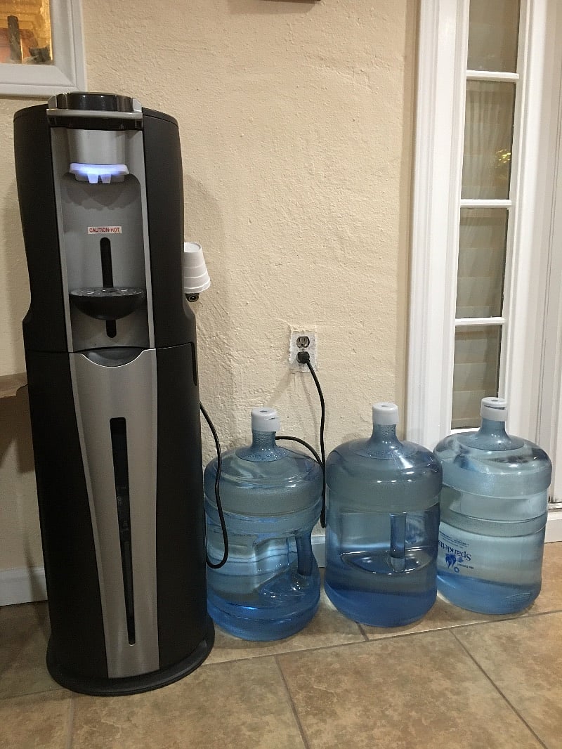 Kurig & water available 