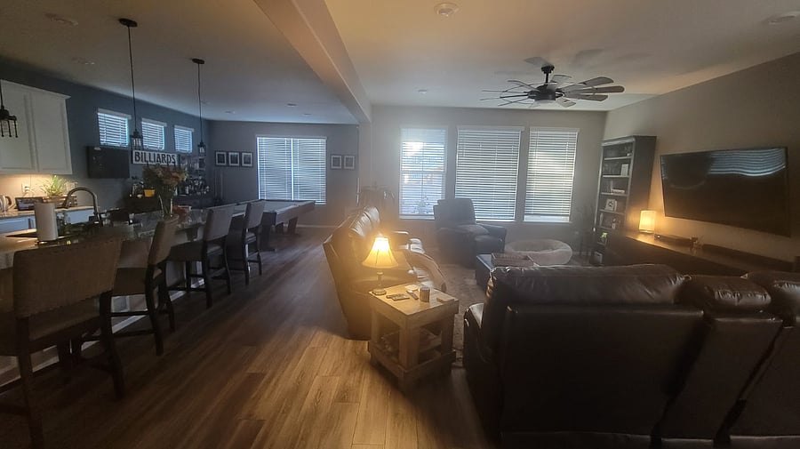 Living / Kitchen area, 1st Floor