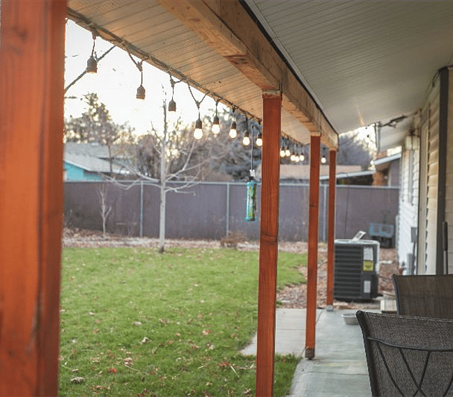back yard