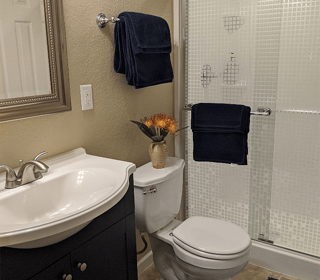 Updated bathroom