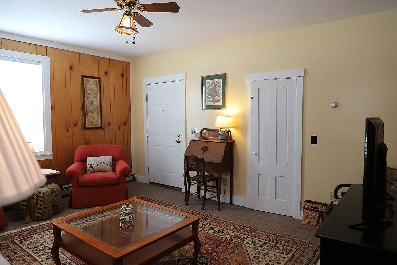 Unit B LR 6th View, 2nd door to the hallway, and a closet