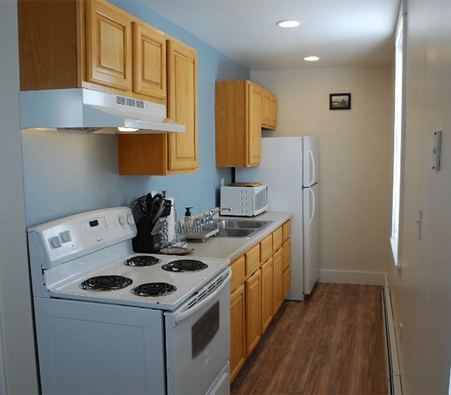Unit C Galley Kitchen