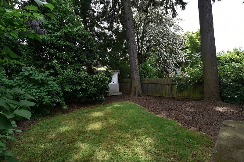 Yard is undergoing a renovation! You will have to come and take a look to see what's happening! This photo is prior to plantings/yard regeneration.