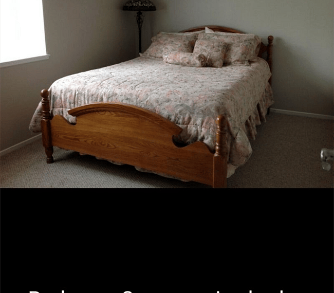 Bedroom 2 with queen bed