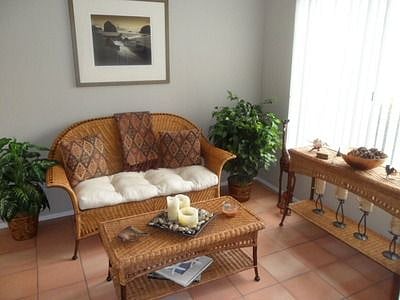 Sun room off living room on first floor