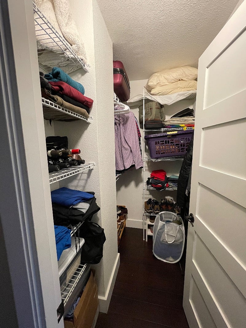 Closet in bedroom #2