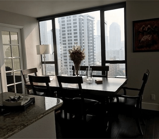 Common dining area