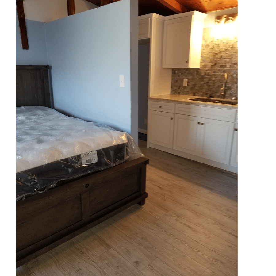Sterns and Foster platform bed with vibration.
