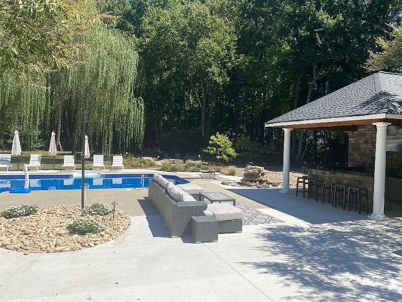 Shared backyard/pool