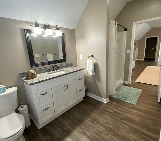 Master bathroom
