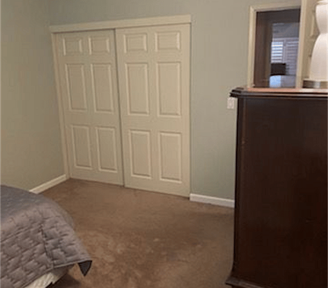Large dresser with mirror