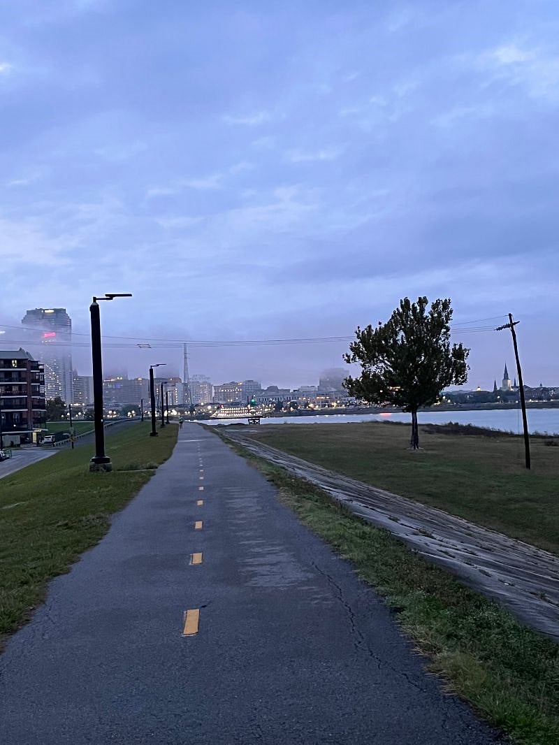 The best views of CBD and French Quarter right outside your door!