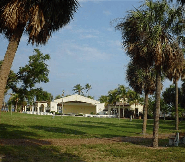 Waterway band shell, live music in winter months