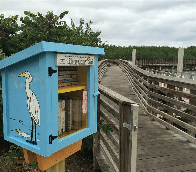 Waterway boardwalk 6 min walk from front door