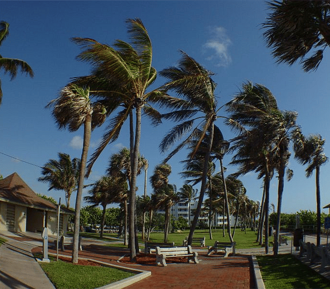 Beachfront park with renovated restrooms!