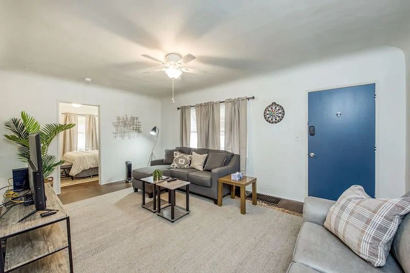 Open modern place