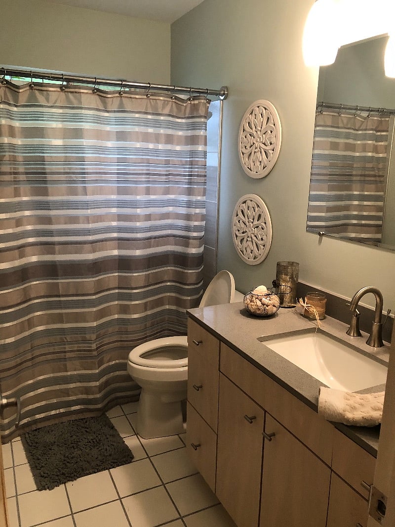 Tenant or guest bathroom