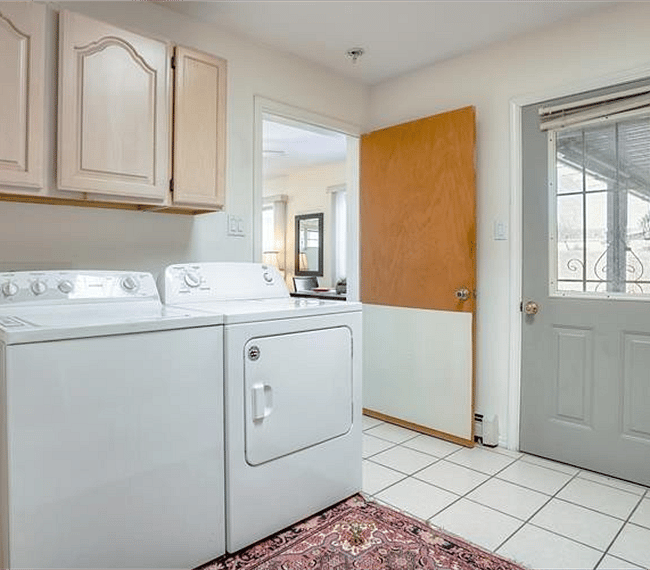 Laundry area