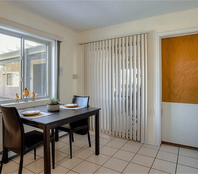 Dining area