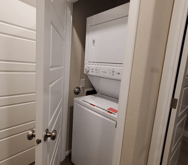 In-unit washer and dryer