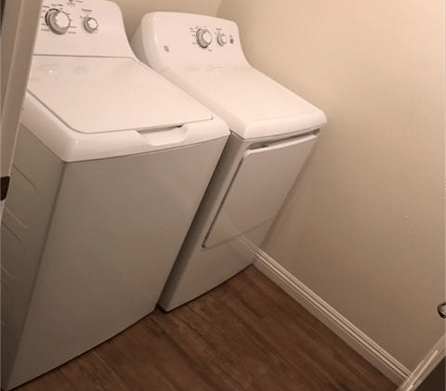 Laundry area